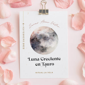 Ritual Luna Creciente en Tauro -8 Febrero 2022