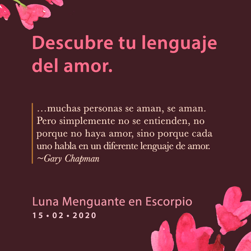 Descubre tu lenguaje del amor