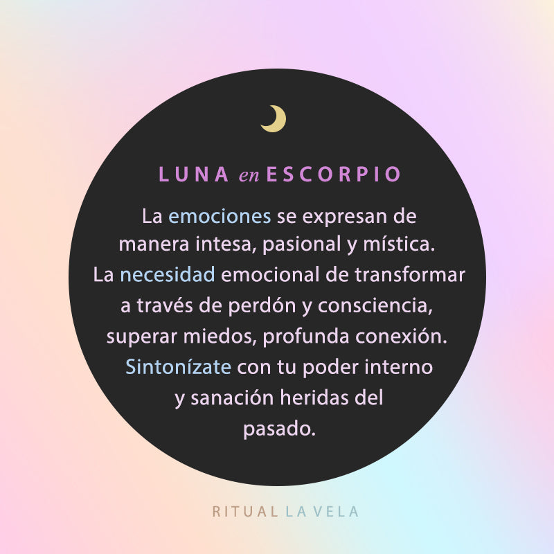 Hoy Luna en Escorpio 3 y 4 Junio 2020