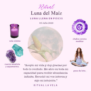 Ritual Luna Llena en Piscis 2 Septiembre 2020