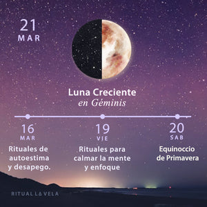 Influencia de la Luna Semana 15 al 21 Marzo 2021