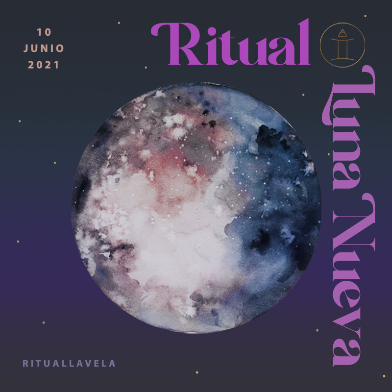 Ritual Luna Nueva en Géminis y Eclipse Solar -10 Junio 2021