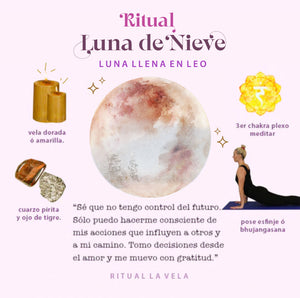 Ritual Luna Llena en Leo -16 Febrero 2022