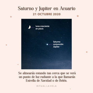 La Gran Conjunción de Saturno y Júpiter en Acuario -21 Diciembre 2020